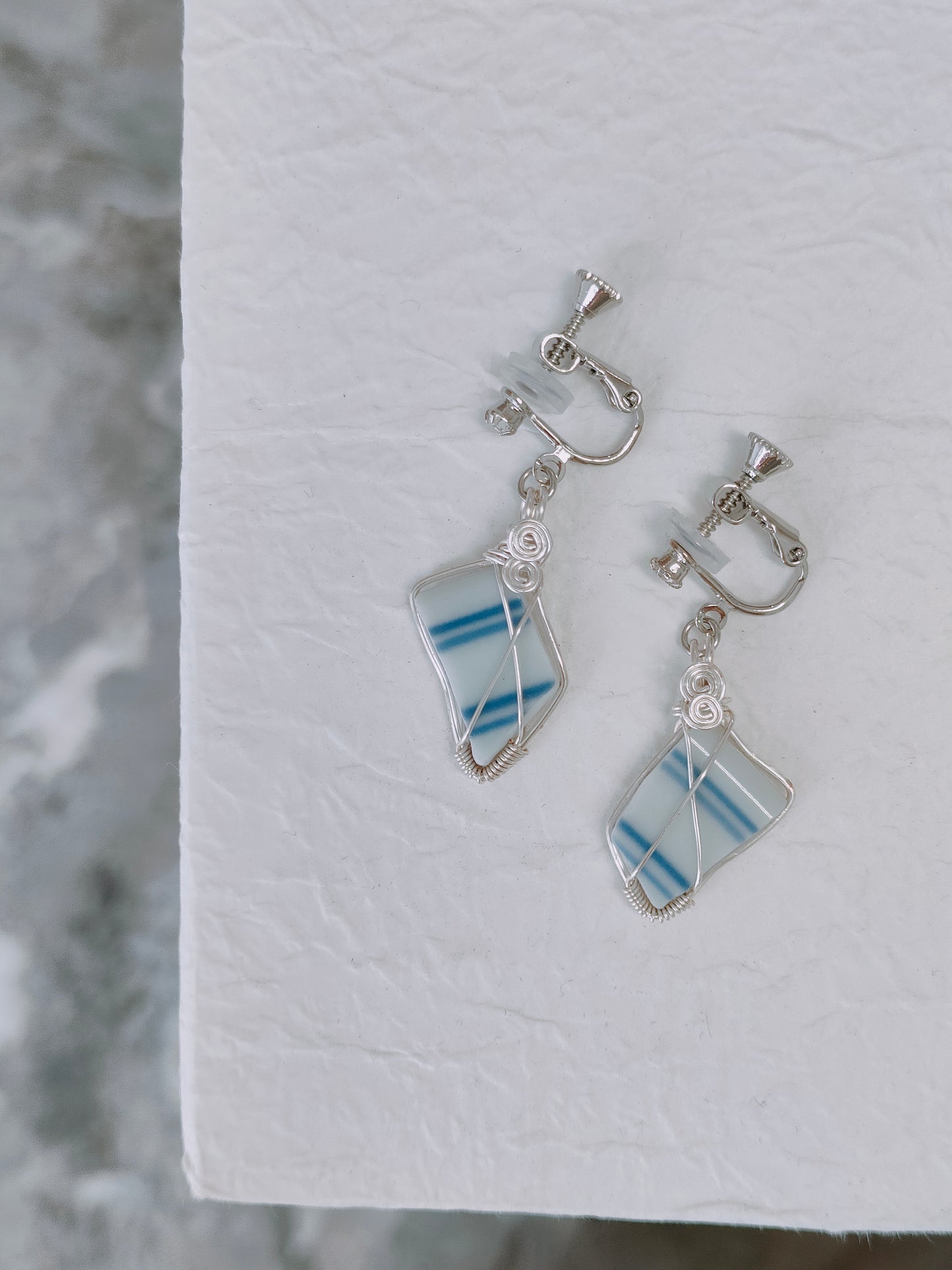 ストライプイヤリング|メリー