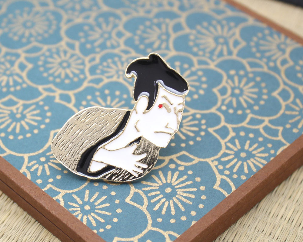 Pin Patch Jubei Edo　3.8 x 2.6 cm